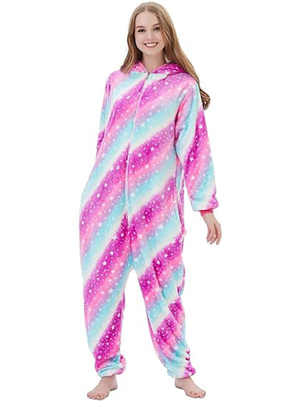 Combinaison Pyjama Pour Femme "Licorne Galaxy" - Robitta