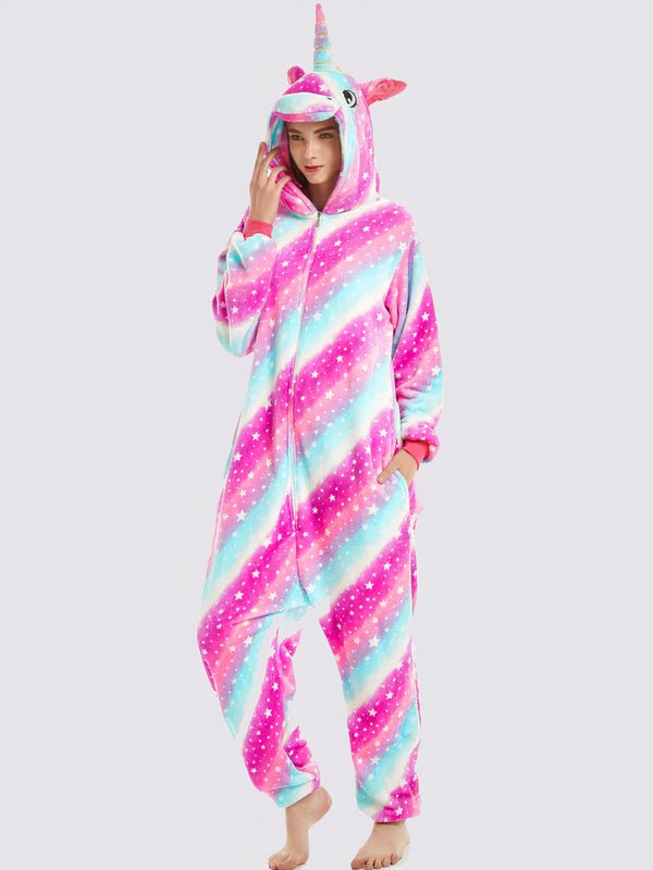 Combinaison Pyjama Pour Femme "Licorne Galaxy" - Robitta