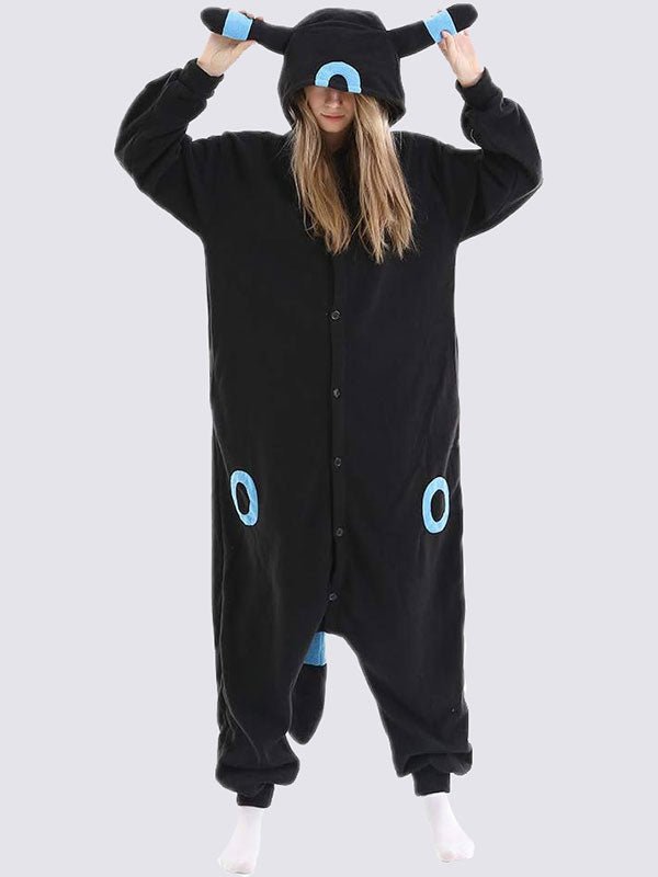 Combinaison Pyjama Pour Femme "Noctali Umbréon Bleu" - Robitta
