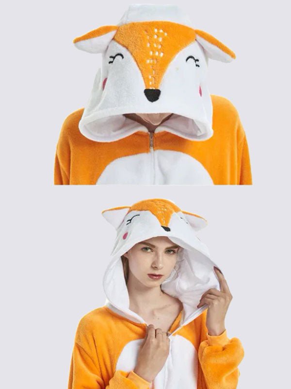 Combinaison Pyjama Pour Femme "Renard Mignon" - Robitta