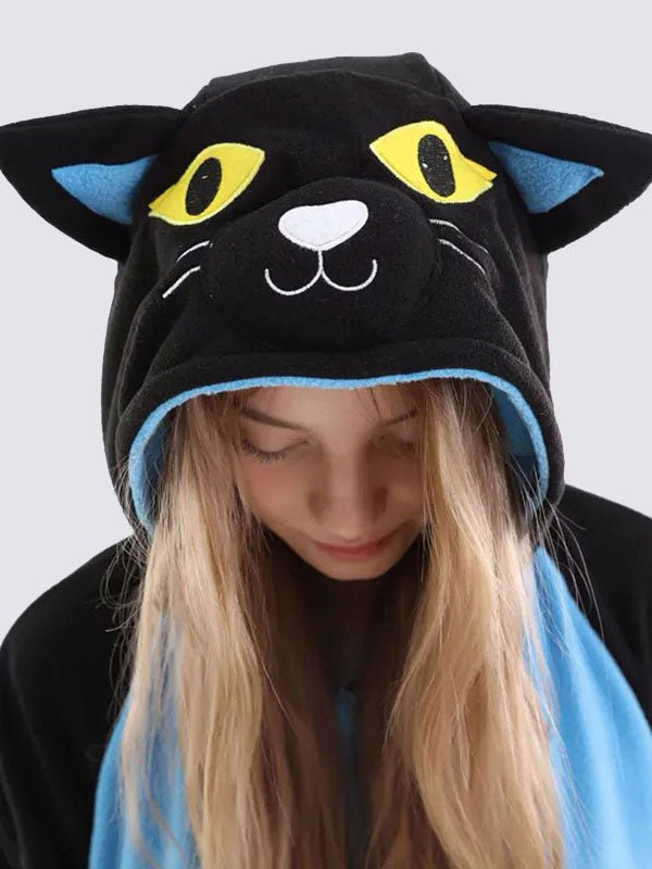 Grenouillère Pour Femme "Chat Nocturne" - Robitta