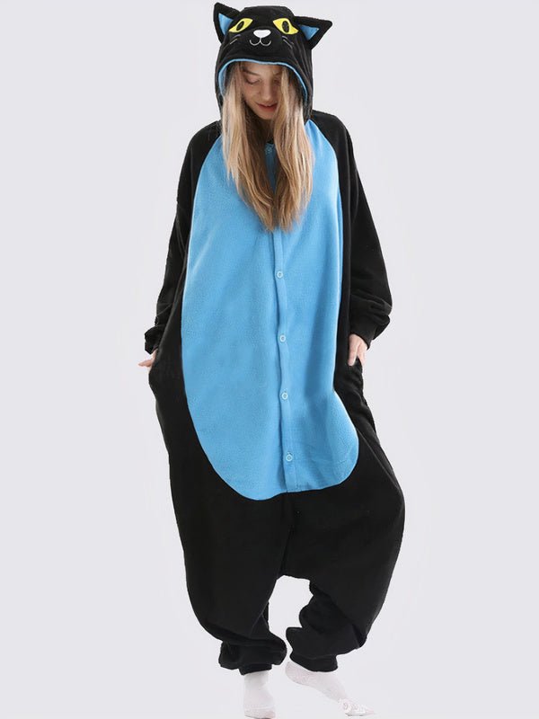 Grenouillère Pour Femme "Chat Nocturne" - Robitta