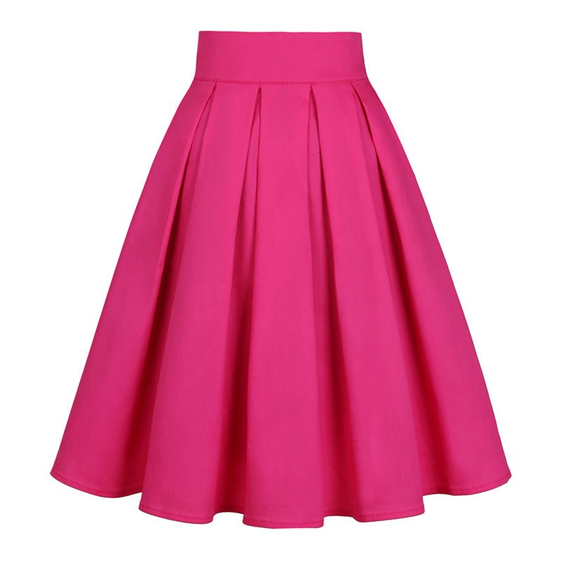 Jupe Année 50 Rose Balançoire - Robitta