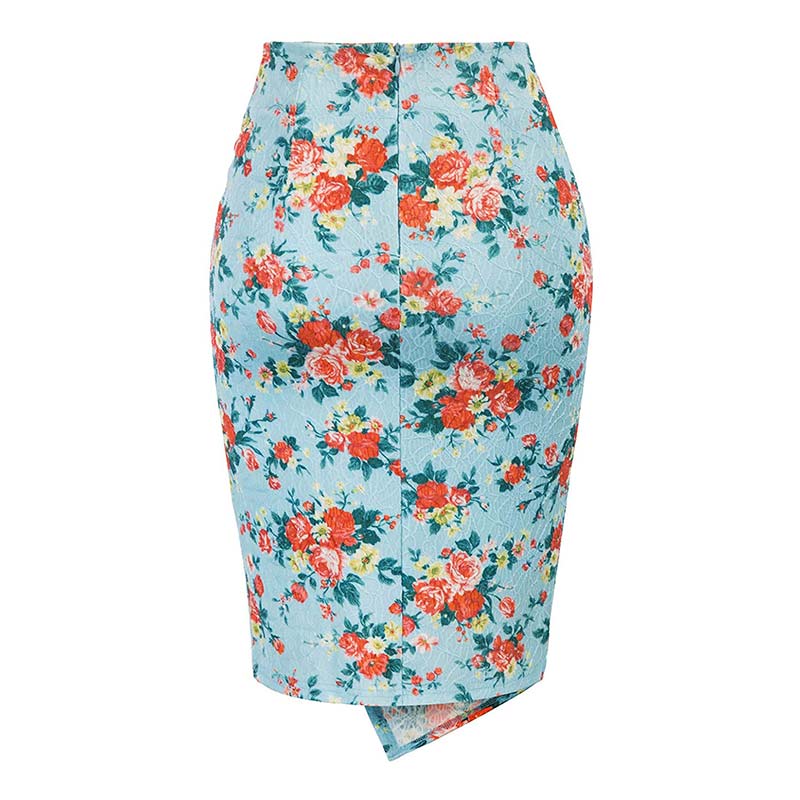 Jupe Crayon Taille Haute Années 50 - Robitta