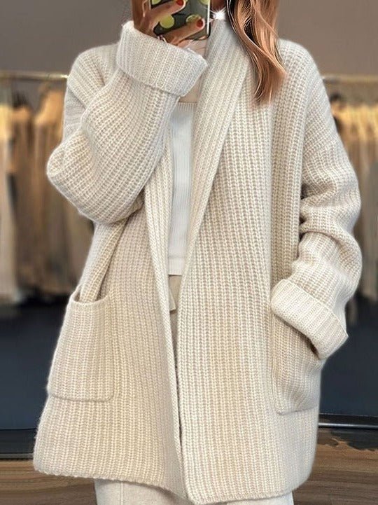 Pull ample en tricot pour femme - Robitta