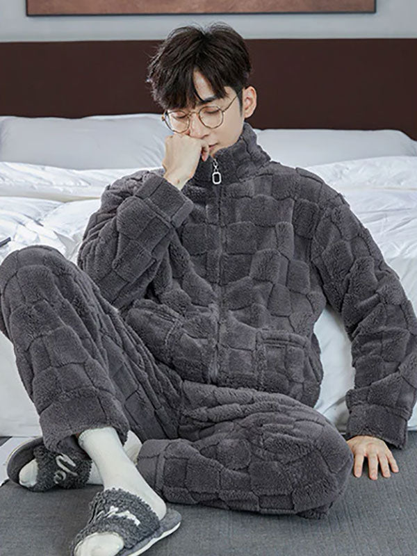 Pyjama D'hiver Polaire Pour Homme "Polaire Douillet" - Robitta