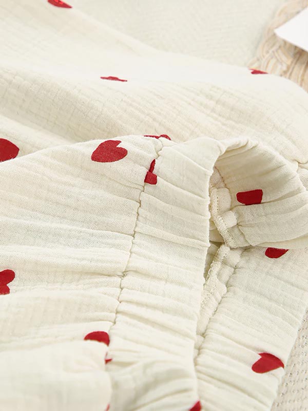 Pyjama En Coton "Cœurs de Coton" - Robitta