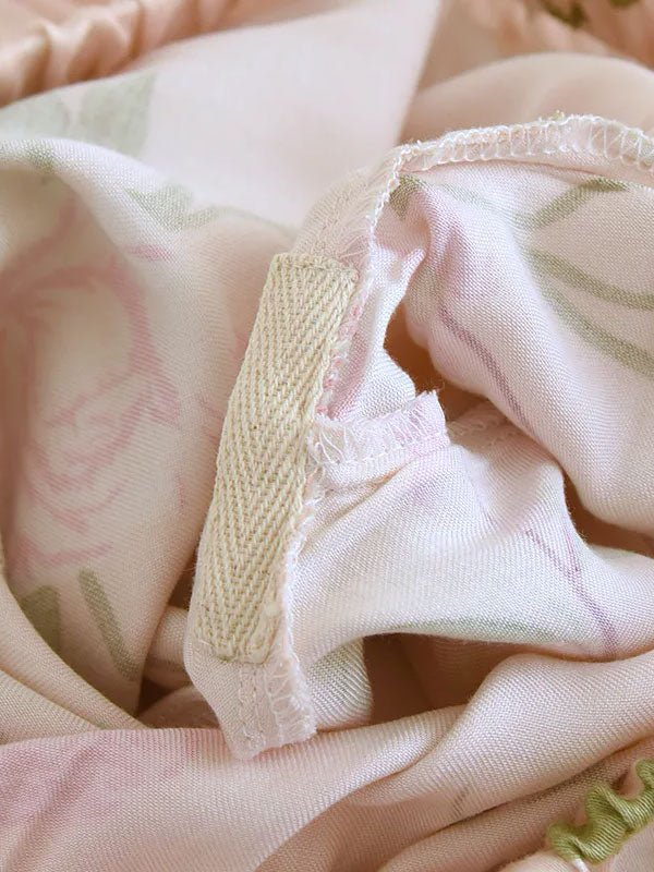 Pyjama Pour Femme À Manches Longues 2 Pièces "Fleur de Printemps" - Robitta