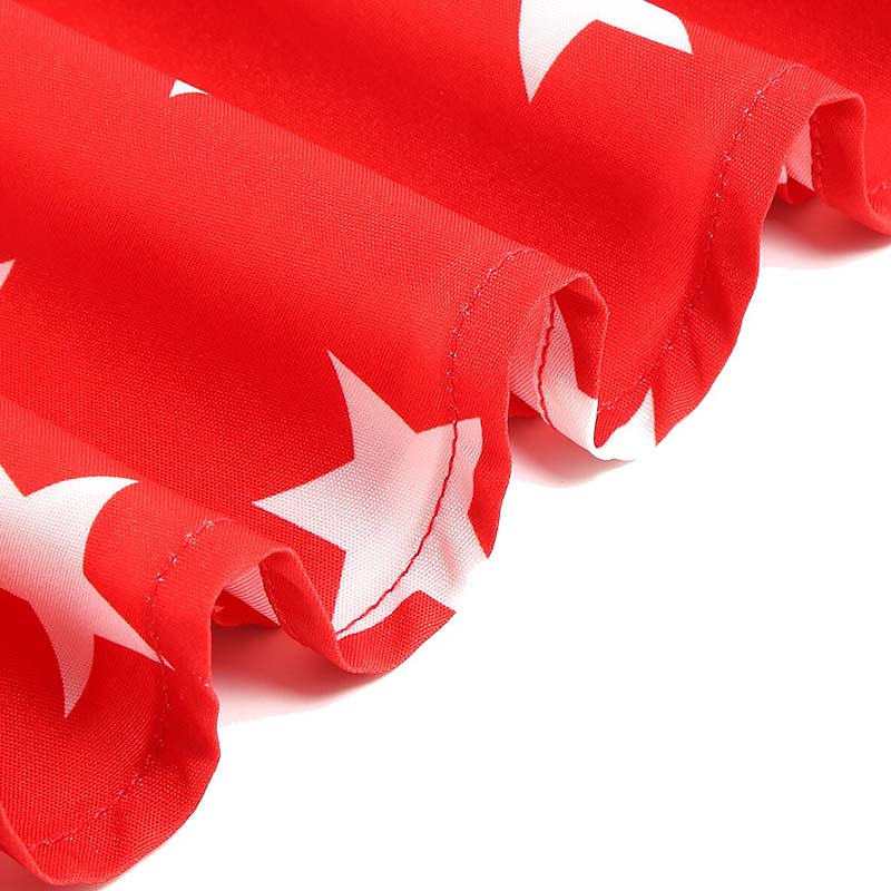 Robe Année 50 Rouge USA - Robitta