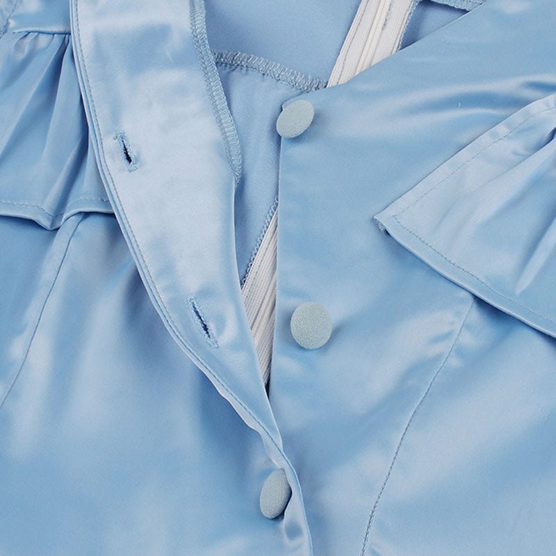 Robe Années 50 Bleu - Robitta