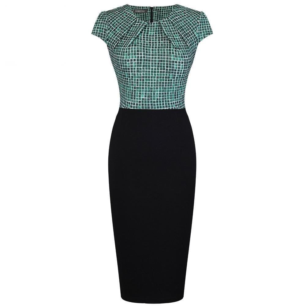 Robe Crayon Verte Pin Up - Robitta