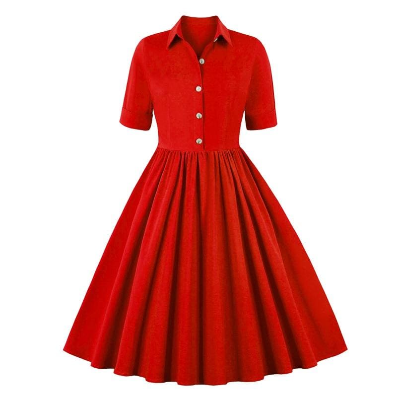 Robe Élégante Années 50 - Robitta
