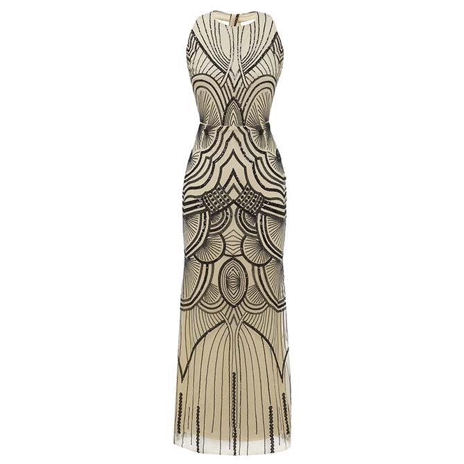 Robe Longue Années 20 Gatsby - Robitta