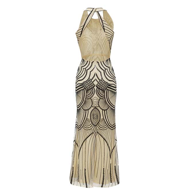 Robe Longue Années 20 Gatsby - Robitta