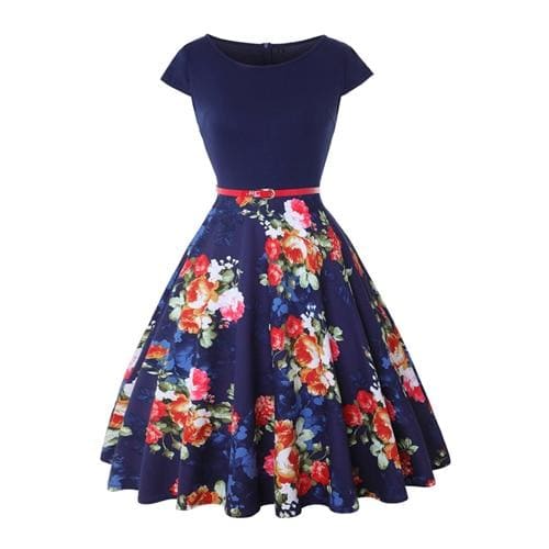 Robe Pin Up Fleur - Robitta