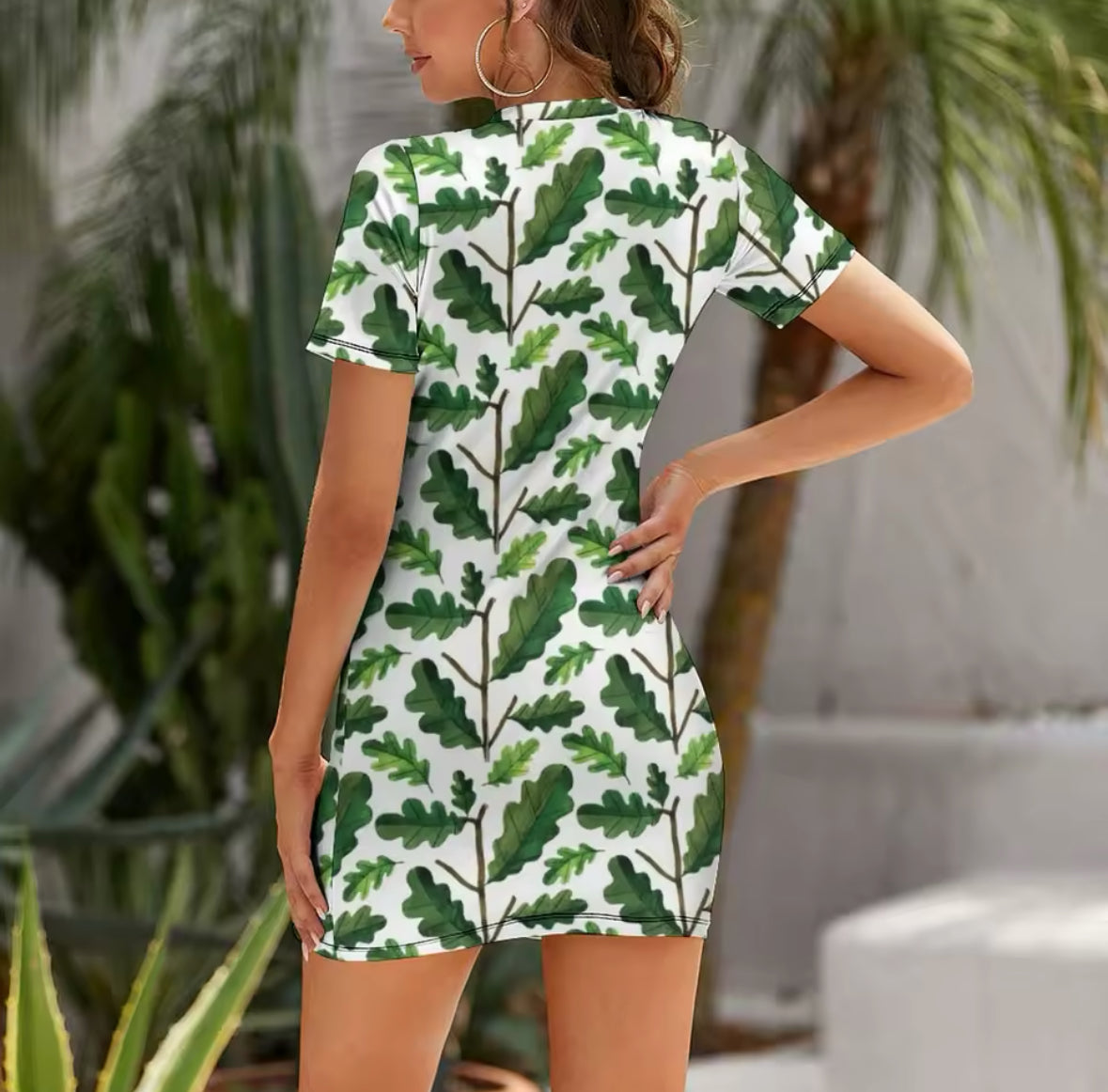 Robe mini forêt