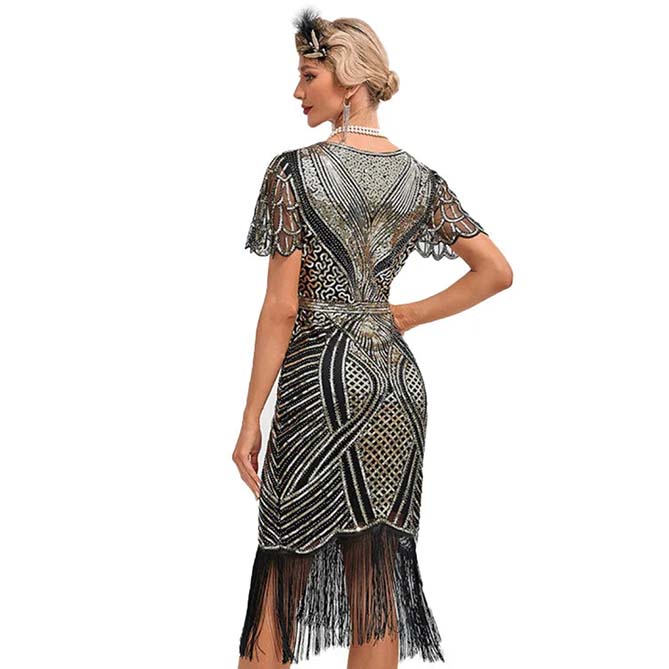 Robe Style Gatsby Années 20