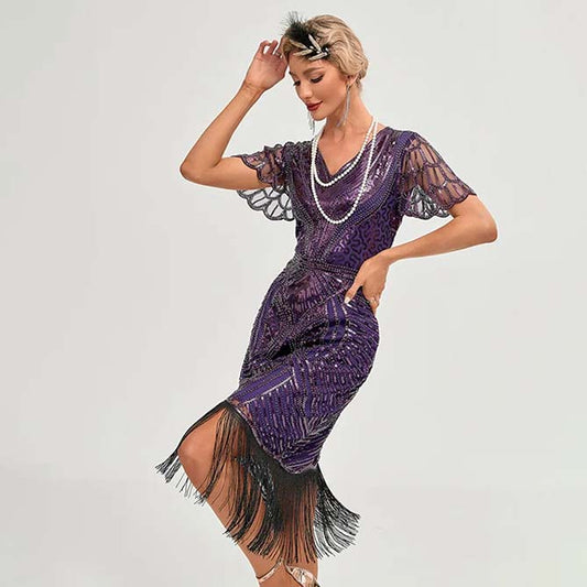 Robe Style Gatsby Années 20