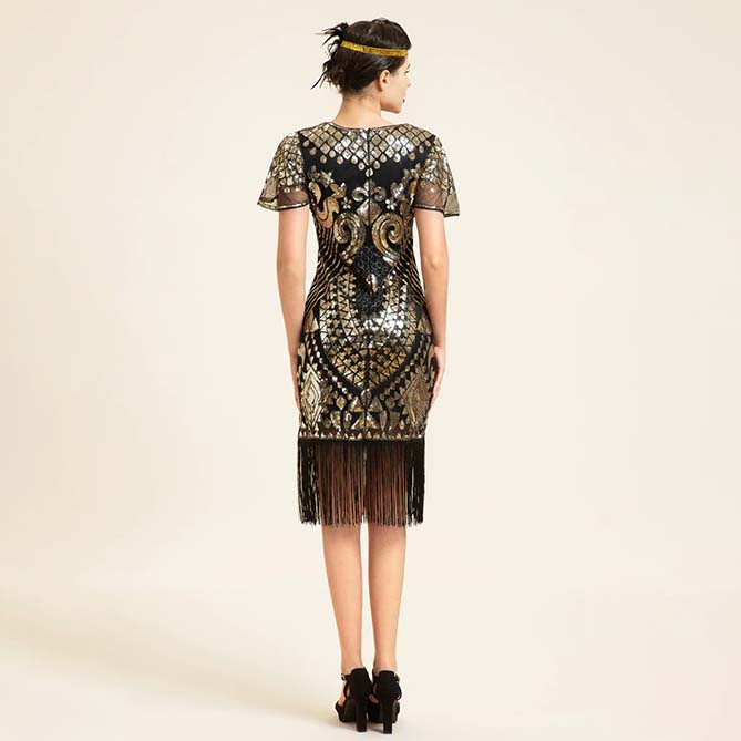 Robe Années 20 Gatsby Pas Cher