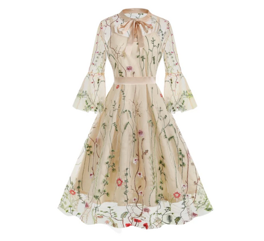 Robe de Soirée Vintage Chic