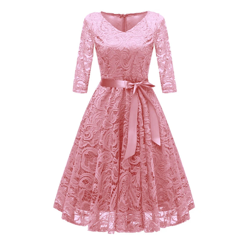 Robe Dentelle Vintage