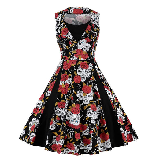 Robe Grande Taille Rockabilly