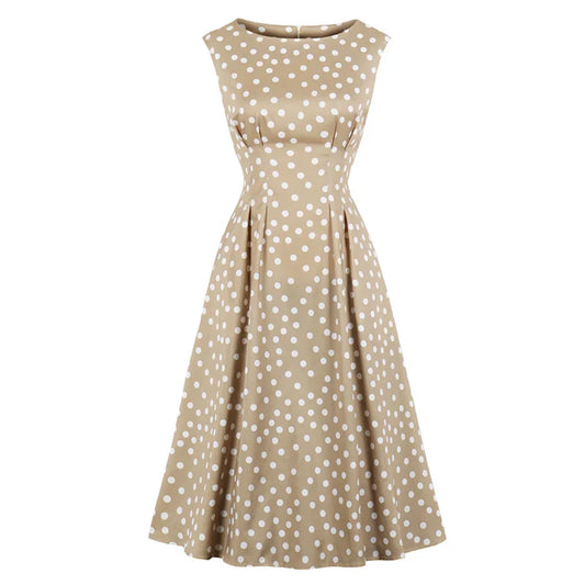 Robe Vintage à Pois