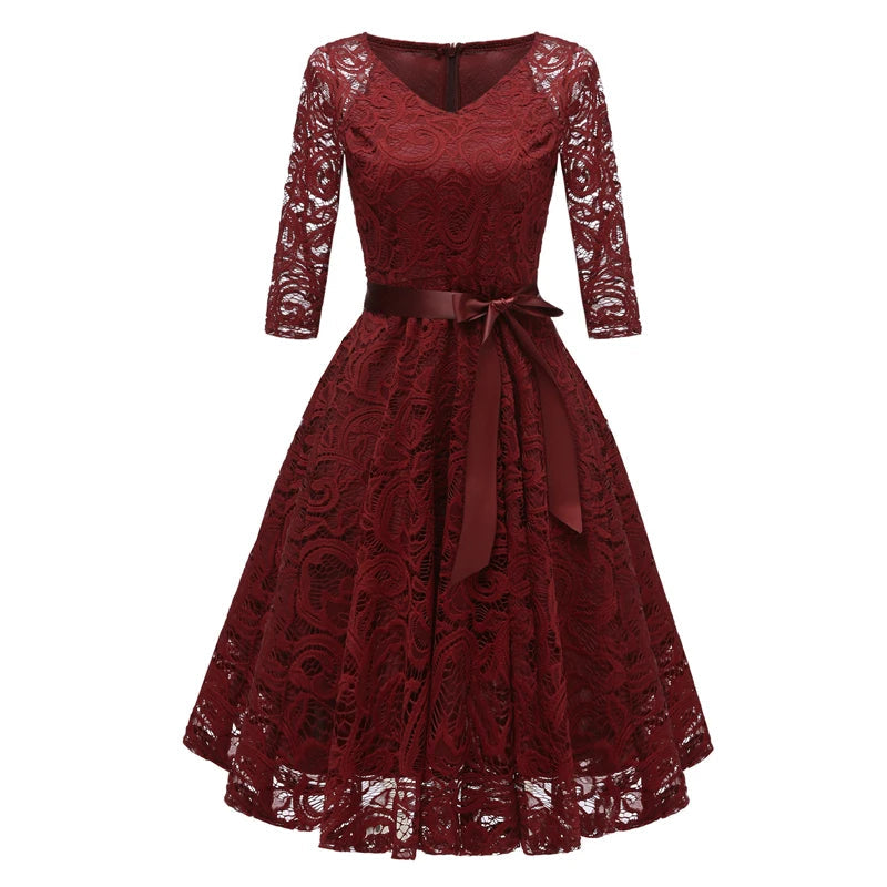 Robe Dentelle Vintage