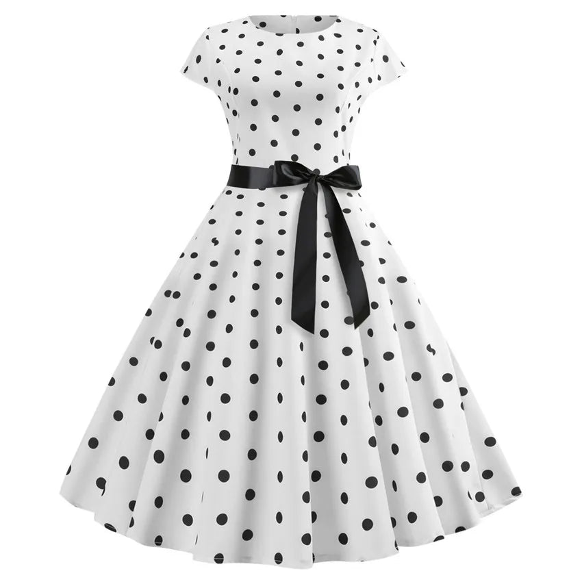 Robe à Pois Pin Up