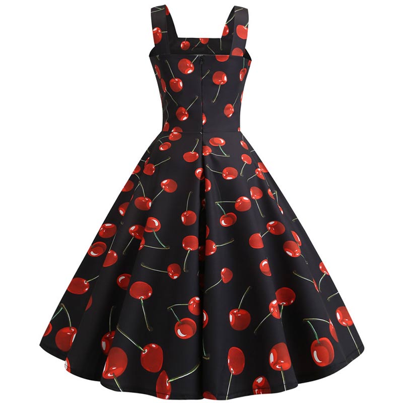 Robe Rétro avec des Cerises