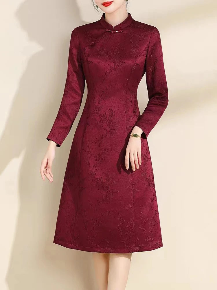 Robe Rouge Vintage