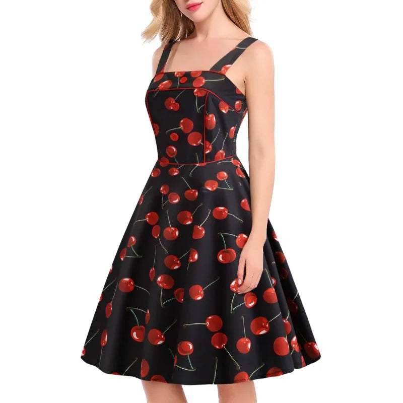 Robe Pin Up Cerise