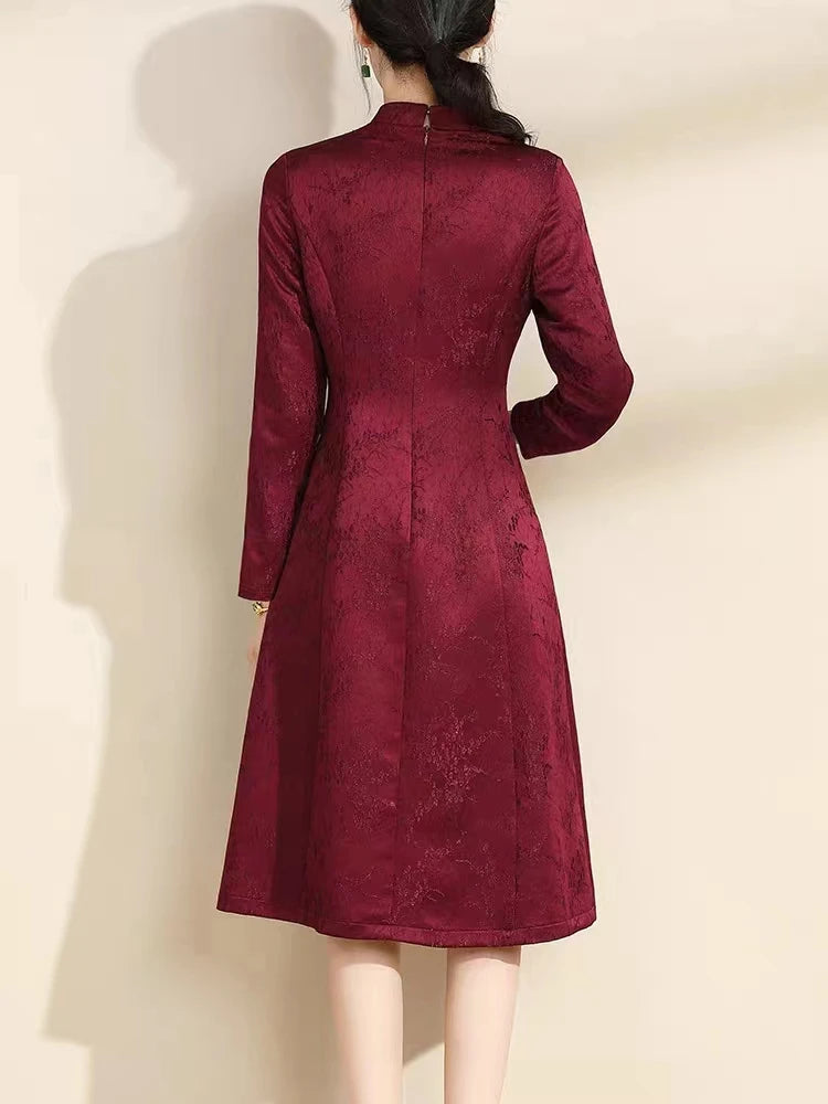 Robe Rouge Vintage