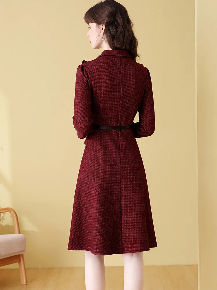 Robe Vintage Automne Hiver