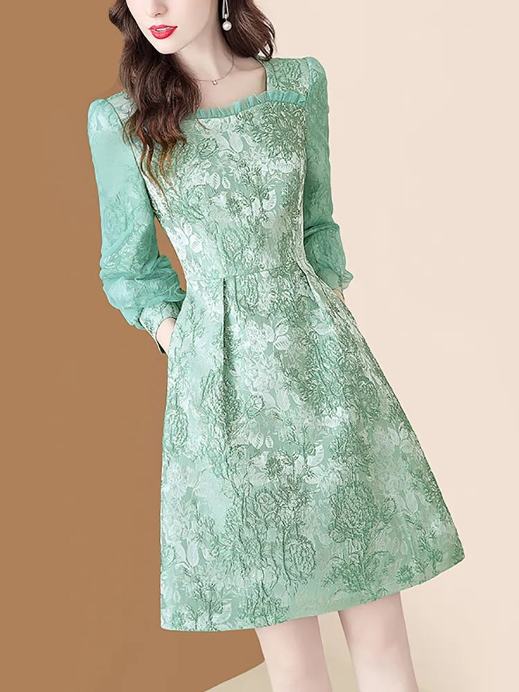 Robe Vintage Turquoise