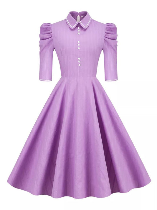 Robe Violette Années 60