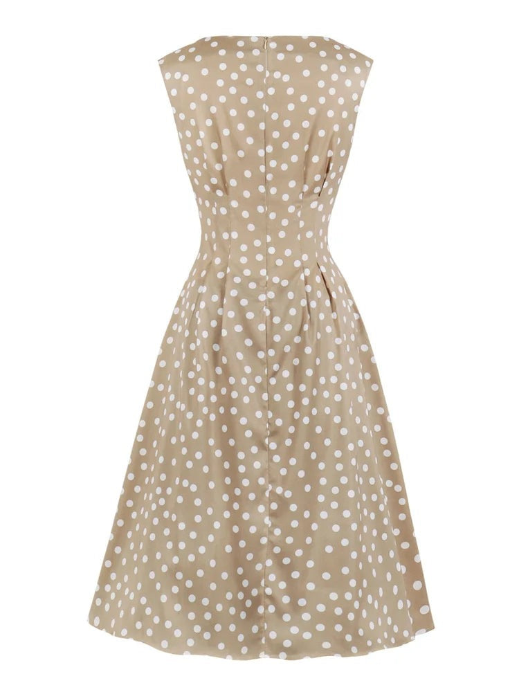 Robe Vintage à Pois