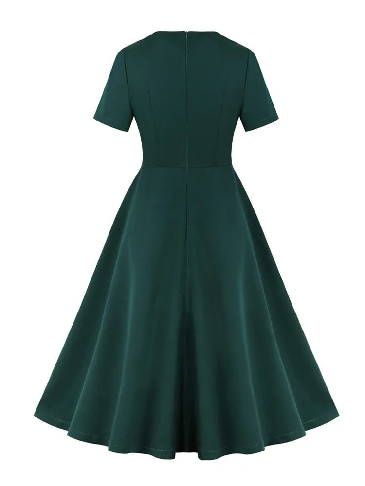 Robe Vintage Verte