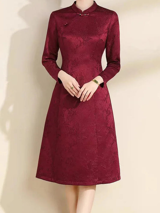 Robe Rouge Vintage