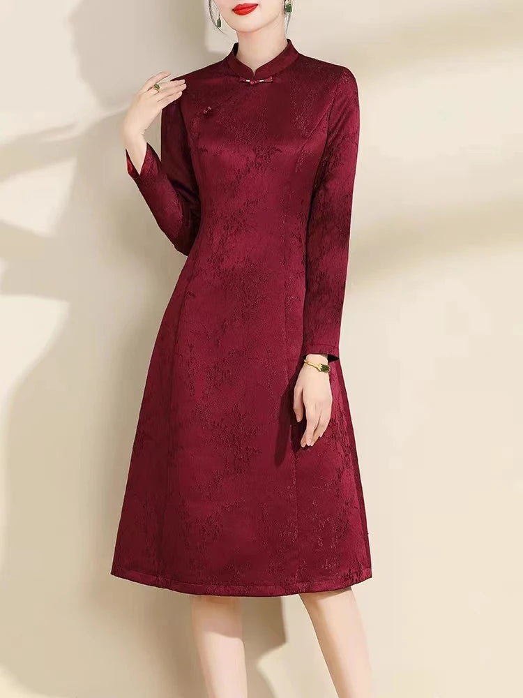 Robe Rouge Vintage