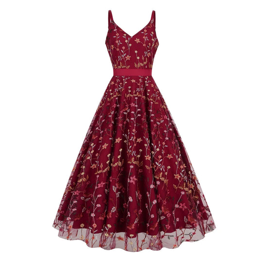 Robe de Soirée Longue Vintage