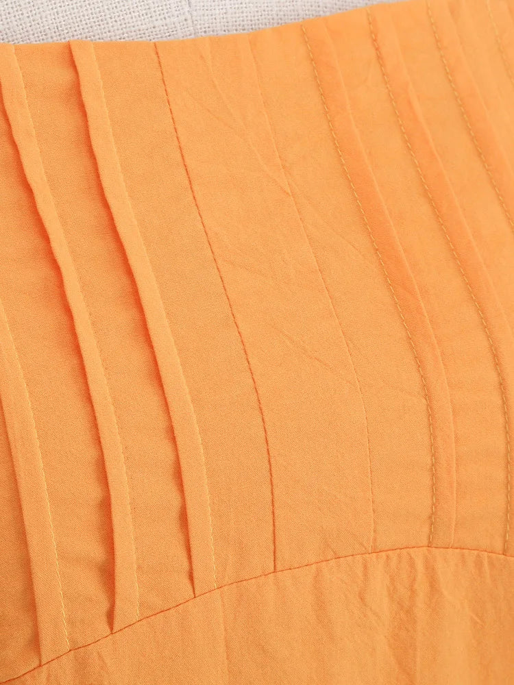 Robe Orange Années 60