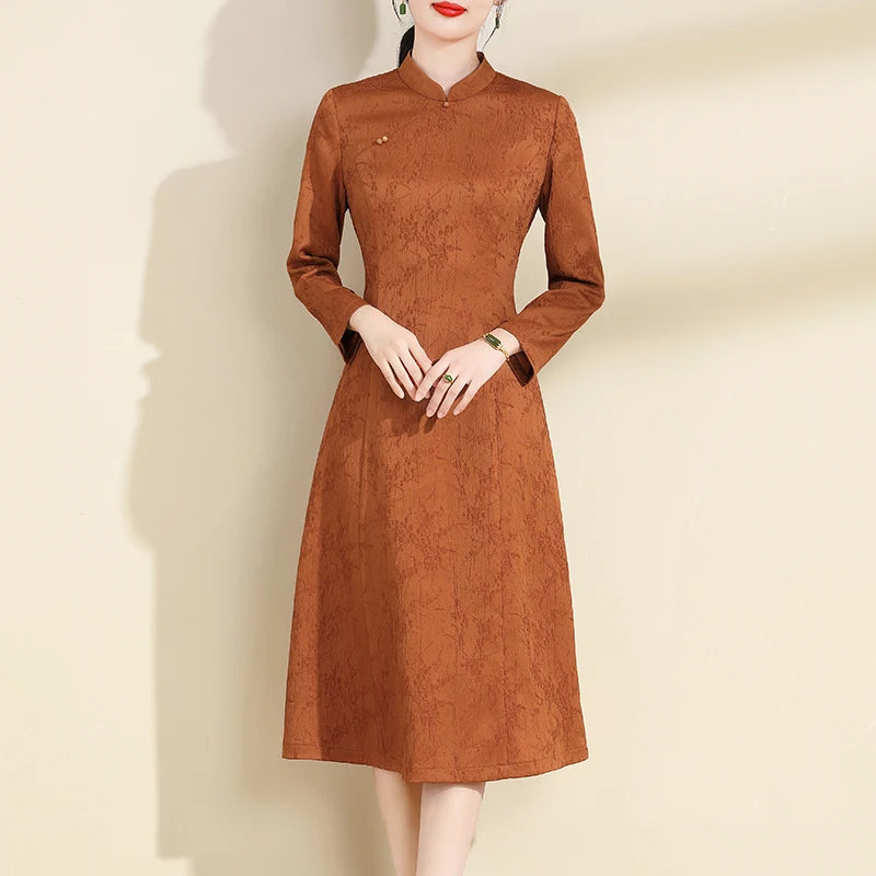 Robe Vintage Marron