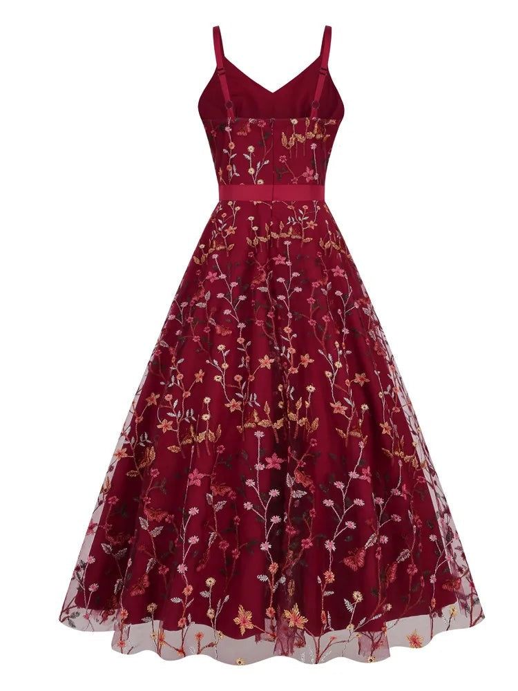 Robe de Soirée Longue Vintage