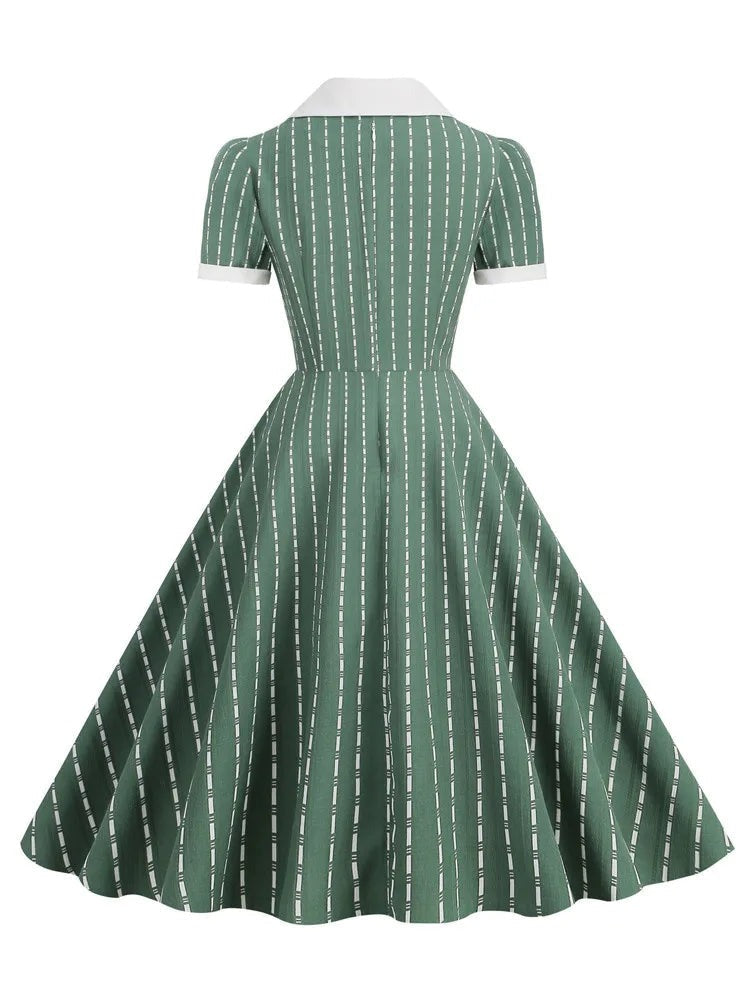 Robe Vintage Rayée