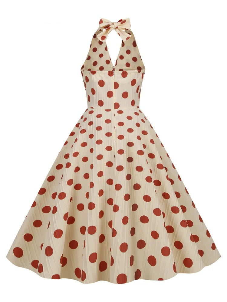 Robe à Pois Années 60