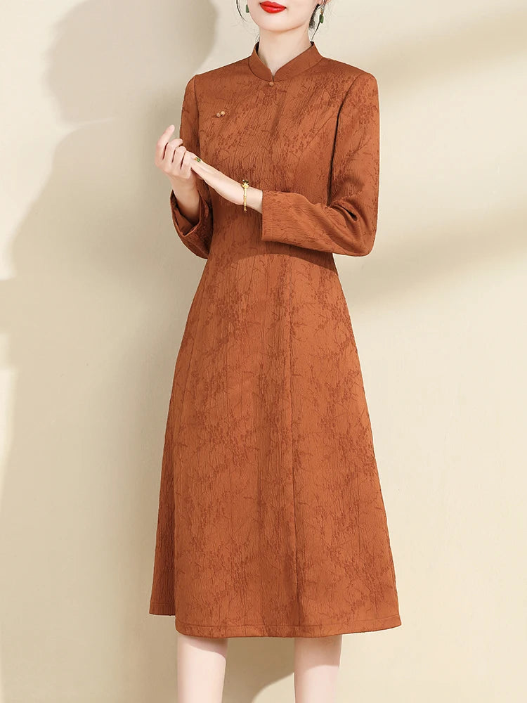 Robe Vintage Marron