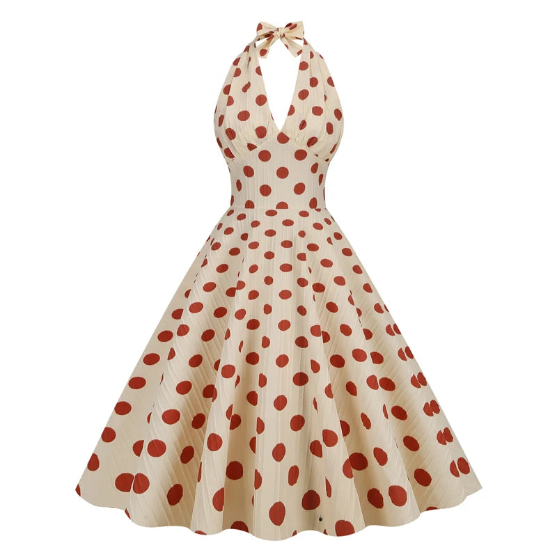 Robe à Pois Années 60