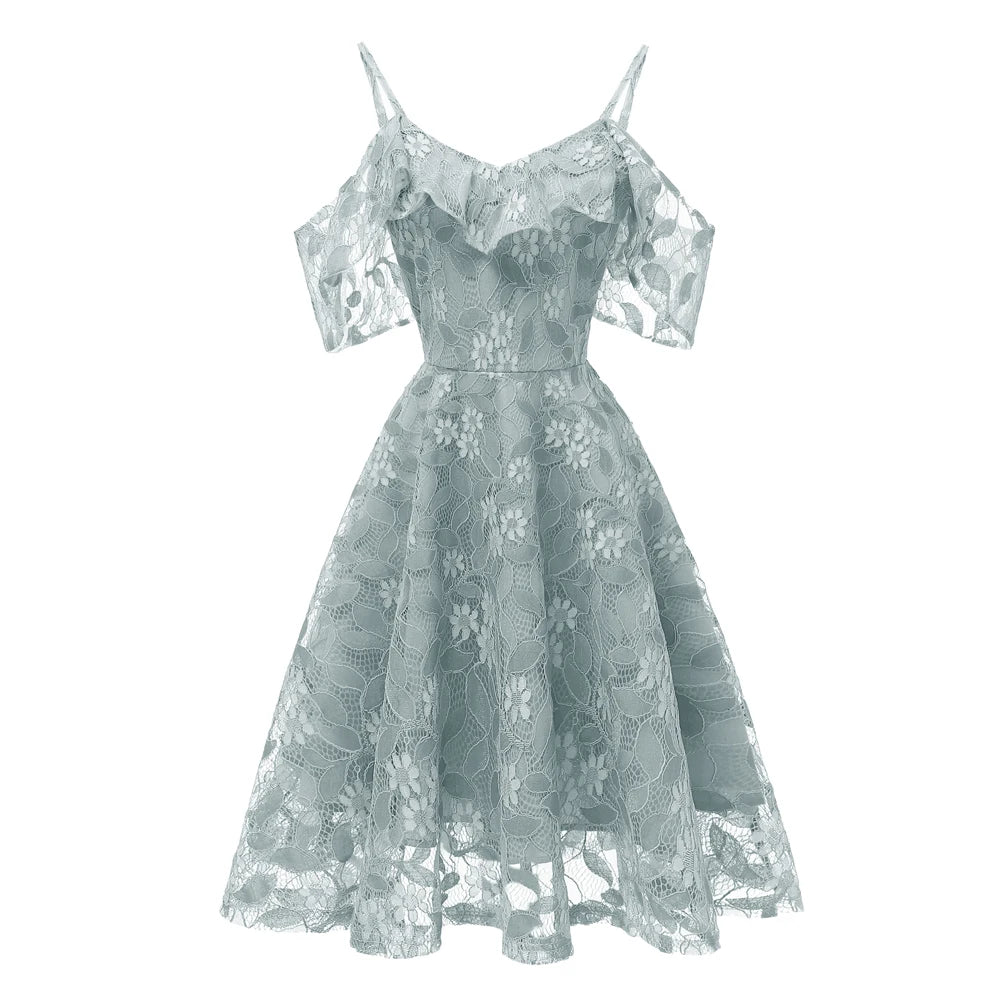 Robe de Cocktail Vintage Pour Mariage