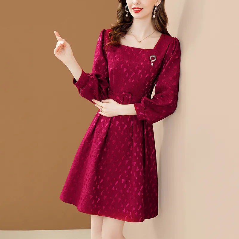 Robe Vintage Bordeaux